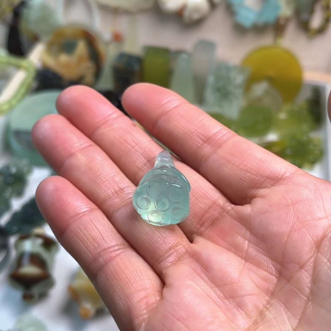 蛇纹石玉未镶嵌岫玉