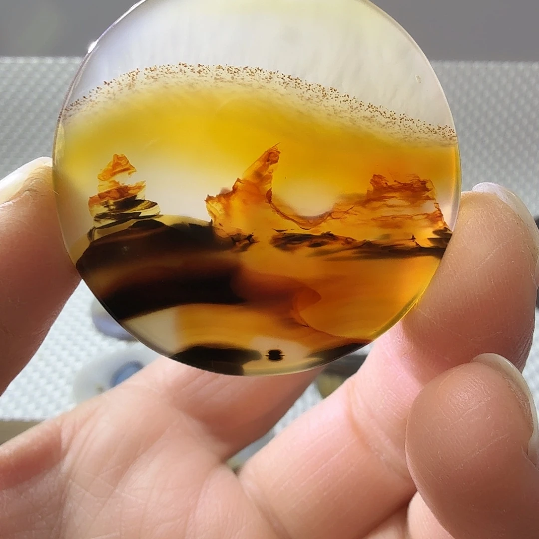 玛瑙/玉髓未镶嵌吊坠(不含链)