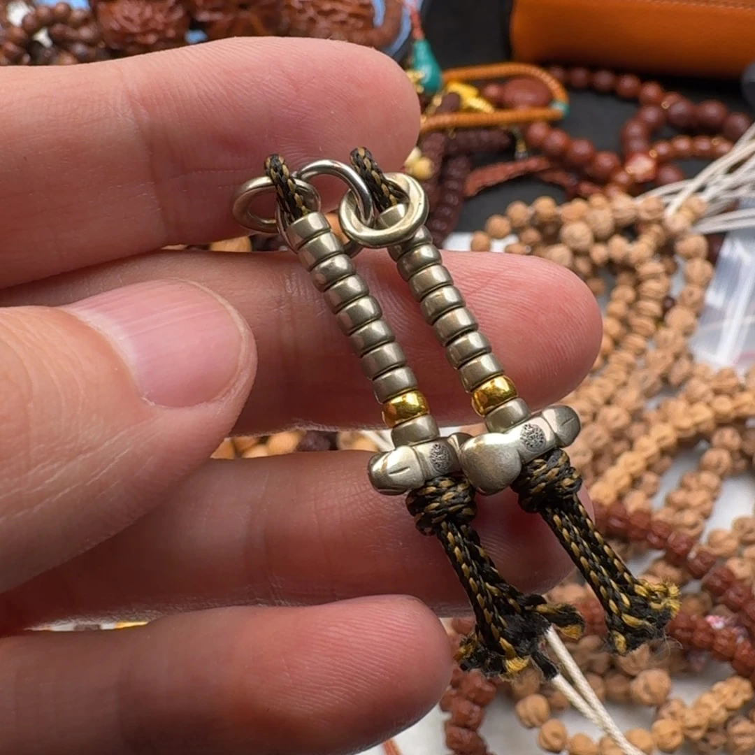 凤眼菩提吊坠手串