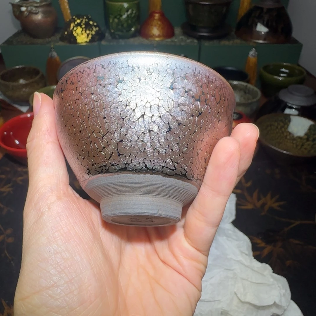 茶盏微瑕建盏，介意勿拍