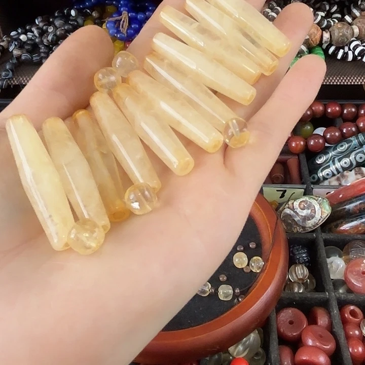 平***乐玛瑙/玉髓颈饰未镶嵌