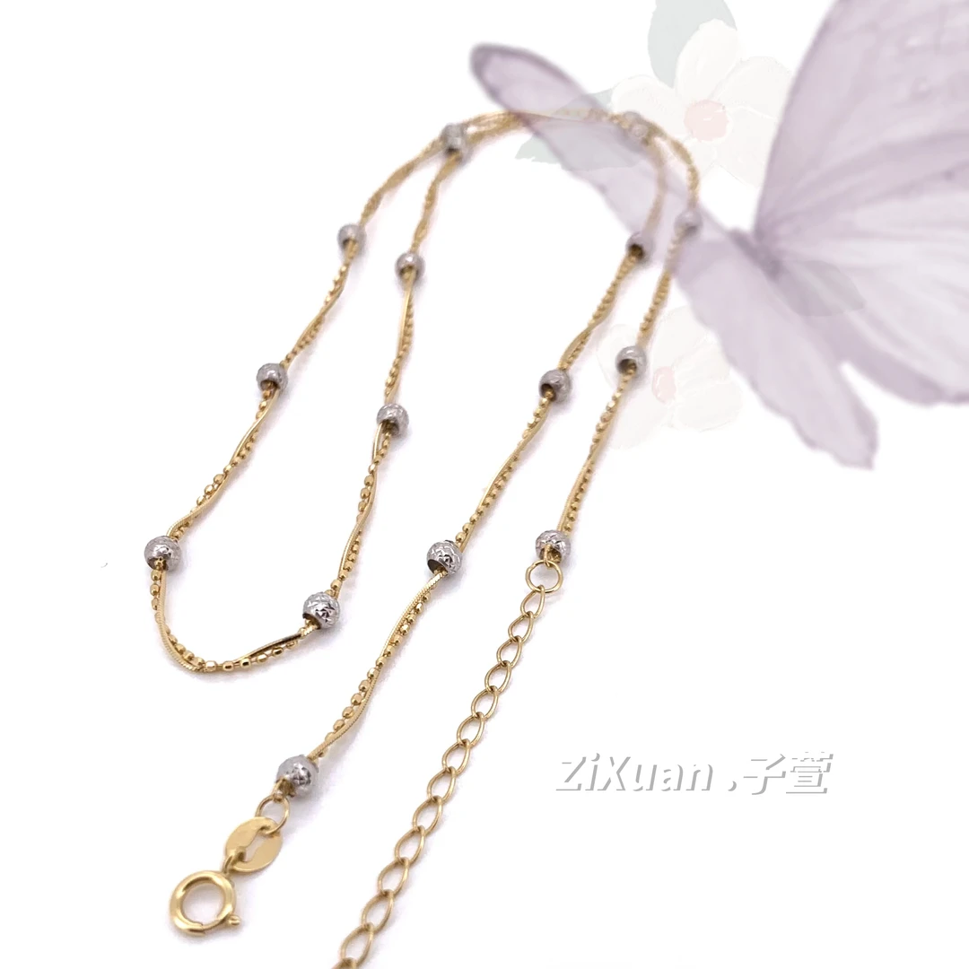 【子萱珠宝】18K金幻影项链-ZX2400158