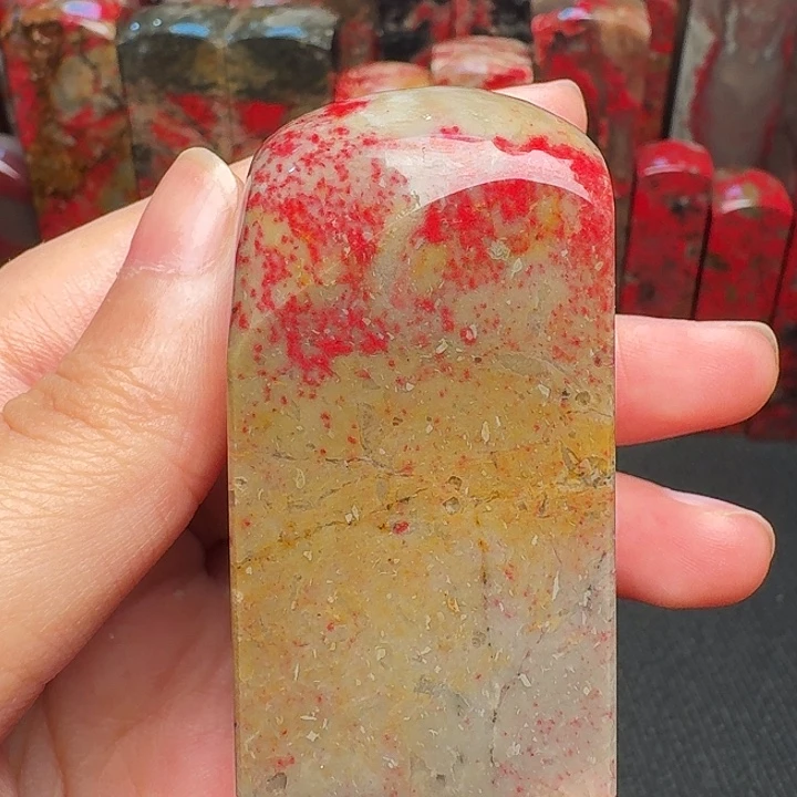 昌化石印石精品昌化鸡血石