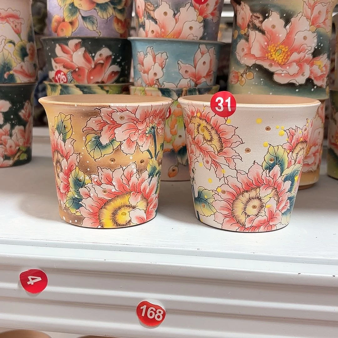 紫砂花盆鱼手工花盆默认微瑕