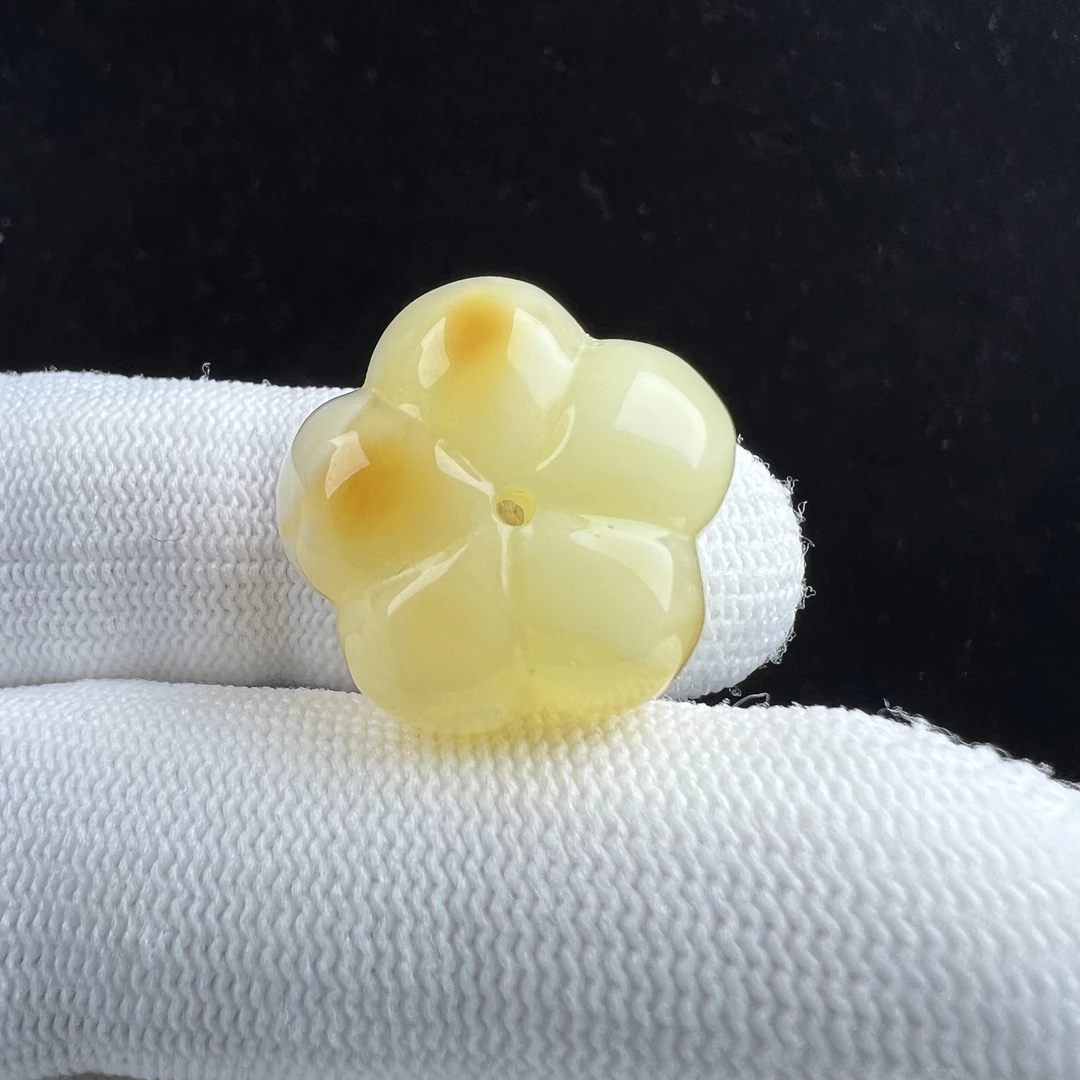 K8773天然蜜蜡制品 瓜珠20×13mm3.1克支持复检假一罚十