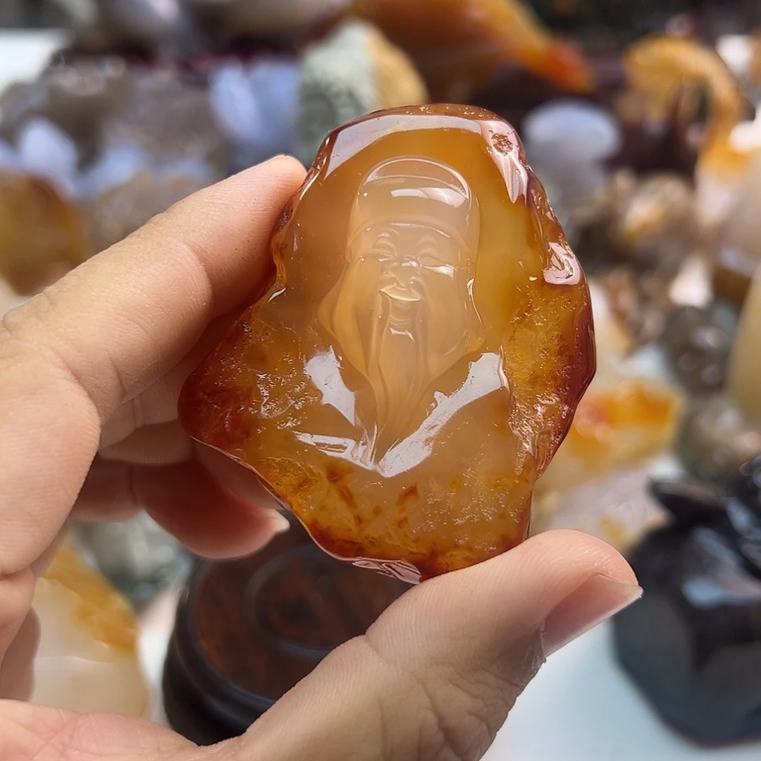 玛瑙/玉髓未镶嵌颈饰