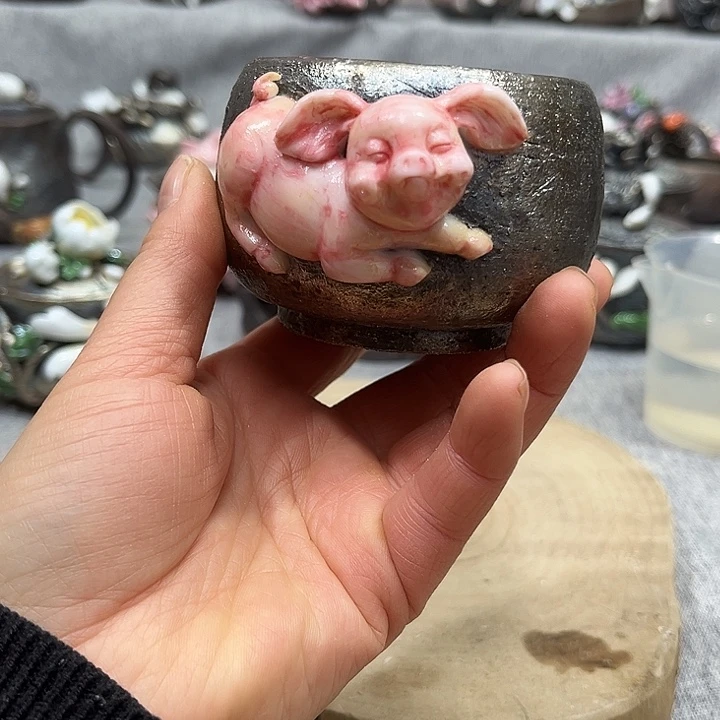 垚焱柴烧茶具分享