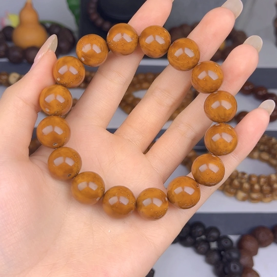 漫***牛紫金鼠手串光珠差价