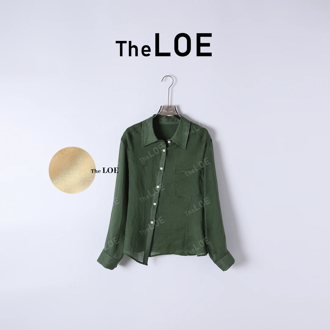 TheLOE/100支高智苎麻衬衫#04.02C-G5061