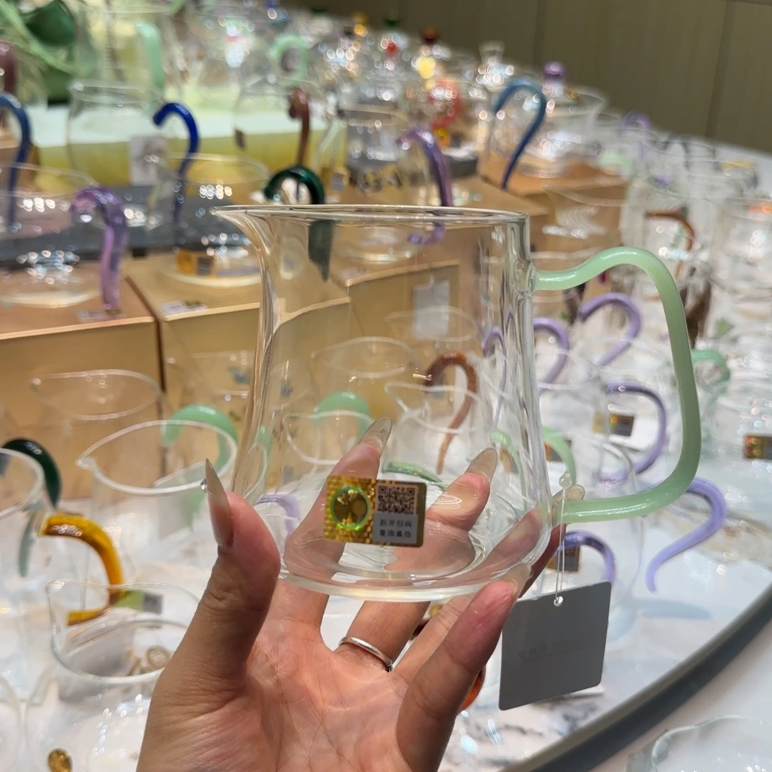 禾器浅玉色卓然公道杯