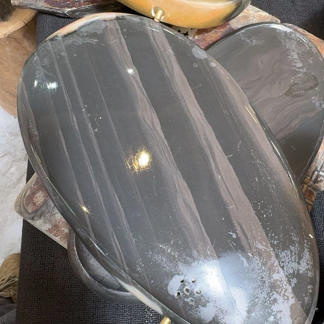 歙砚石刻茶盘茶盘