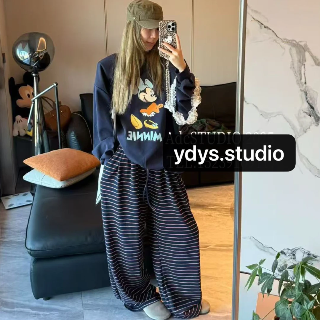 ▪️现货·韩国正版休闲垫肩米奇卫衣61676 61618