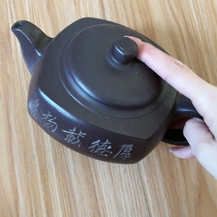 紫砂茶壶原矿手工制作