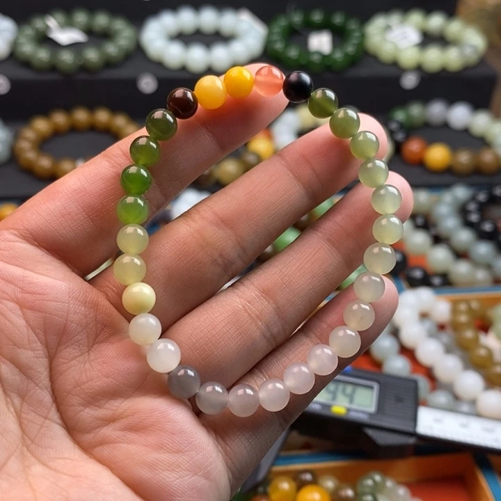 手串未镶嵌和田玉L卡6