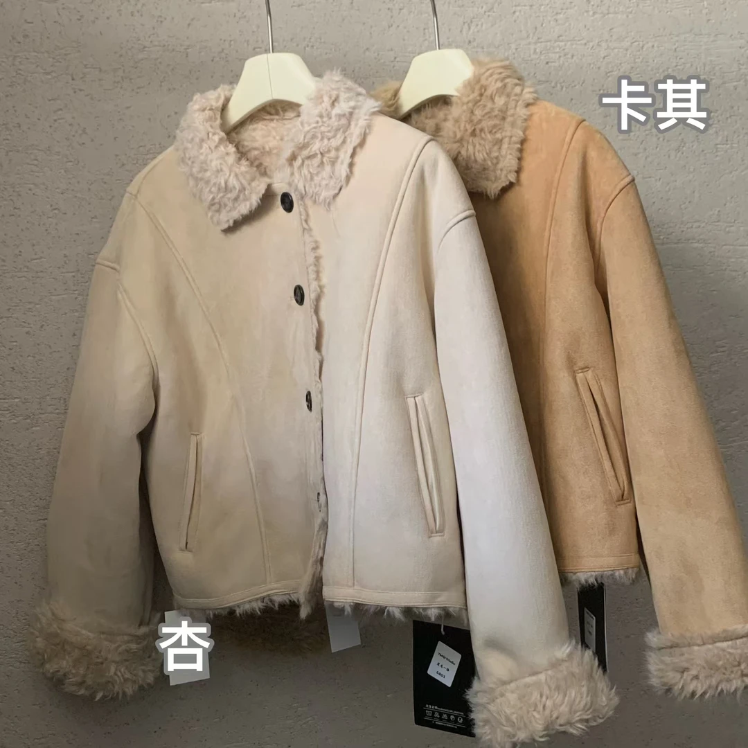 【 雨•美 推荐 】6803气质百搭毛毛外套