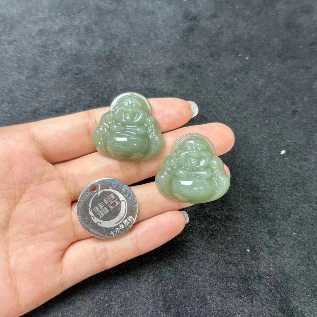 翡昱-SH20-39933-613-和田玉吊坠绑绳-多样性发其一-C