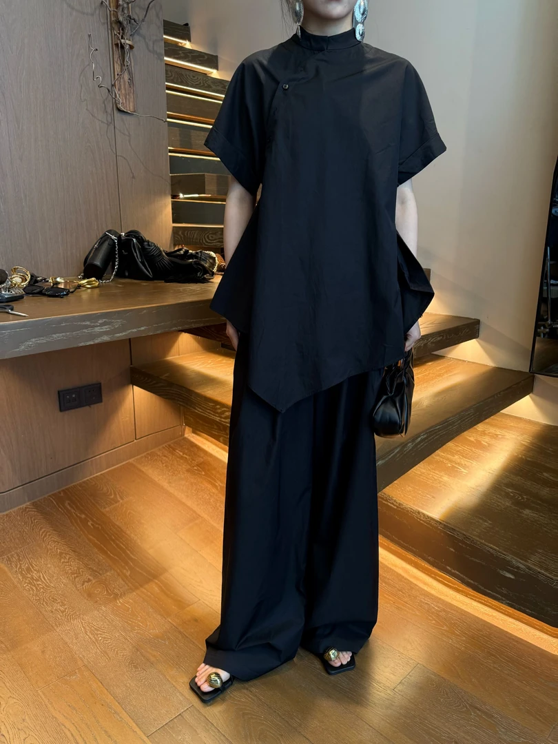 概曲（GaiQu）“一曲江南”设计师款轻奢穿搭国风新中式调性套装