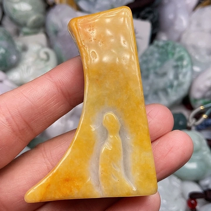 颈饰未镶嵌翡翠翡翠