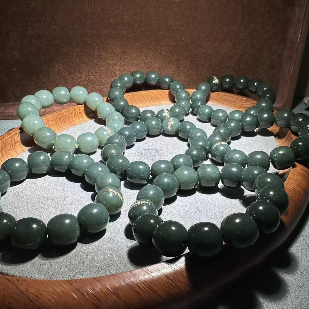 【张老斯珠宝】gt003天然和田玉卡16手串（多样性发货 拍一发一）