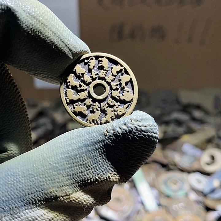 w***e铜小程小程 复古工艺品钱币 116