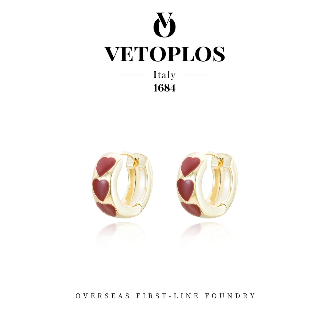 VETOPLOS★心之彼岸 新年限定系列百搭耳圈 G0370