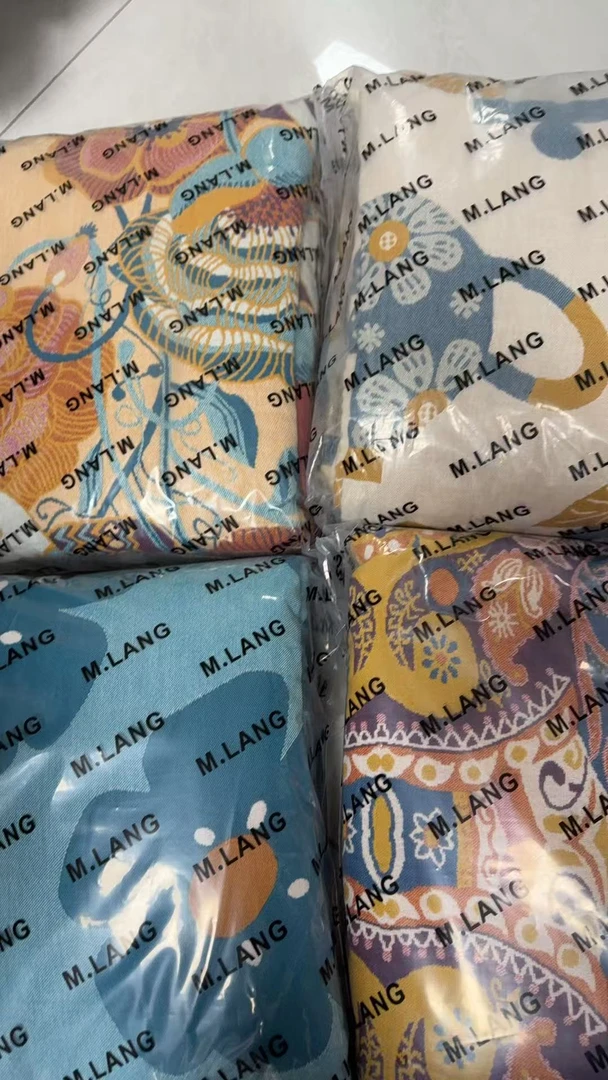 专享【京会社】纯棉毛巾被 不挑花色 彩棉毛巾被1