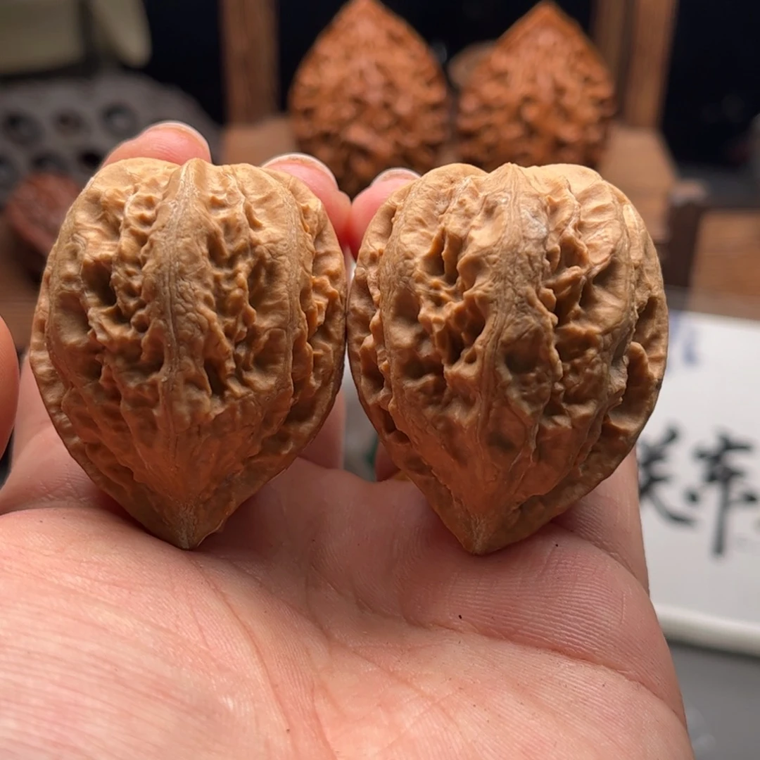 文玩核桃把件关东木子家楸大胖72