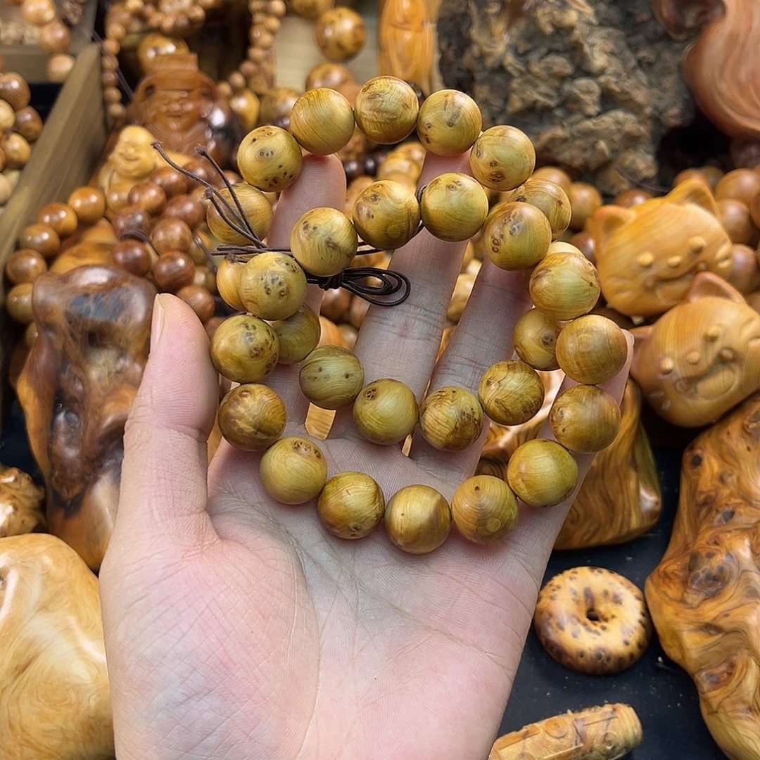 冷***知手串/手链柏木（崖柏）15留疤