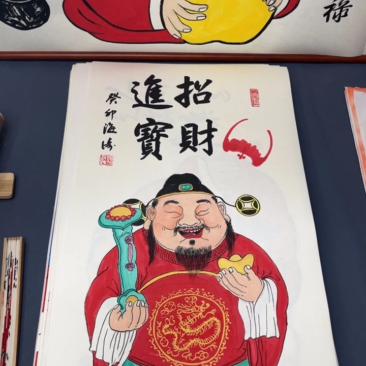 国画禅意画纯手绘作品