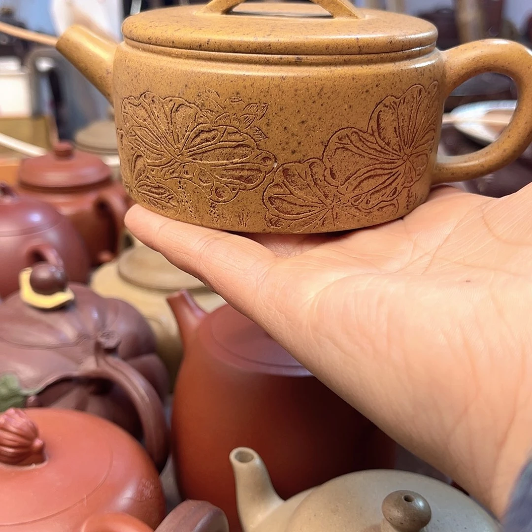 可***妖紫砂茶壶全手工制作