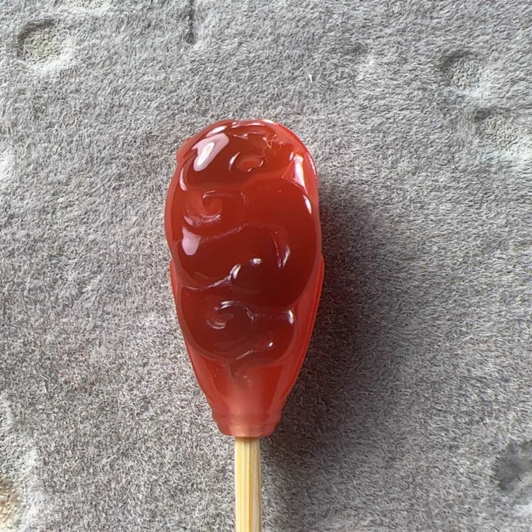 南红玛瑙未镶嵌三通