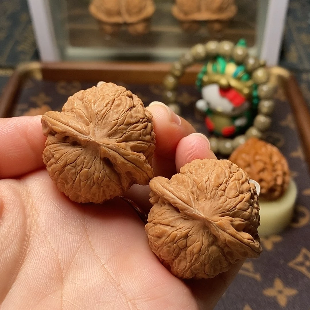 桃核把件全品乾隆磨36尺