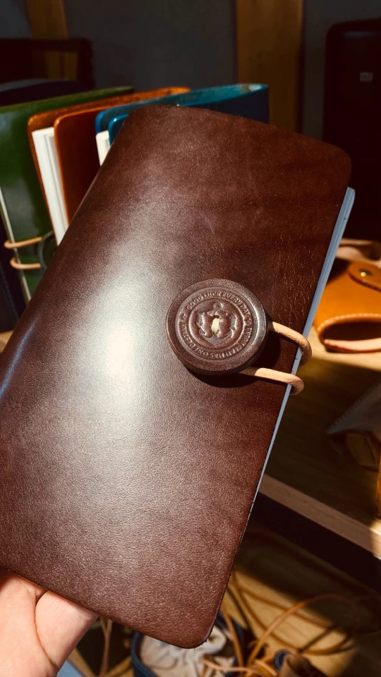 旅行者真皮手帐本笔记本精致便携适合记录日常