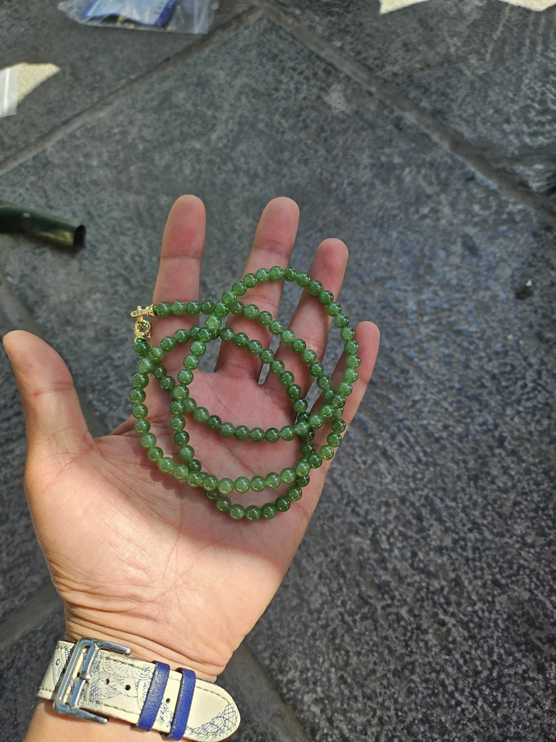 和田玉手串高端奢华款