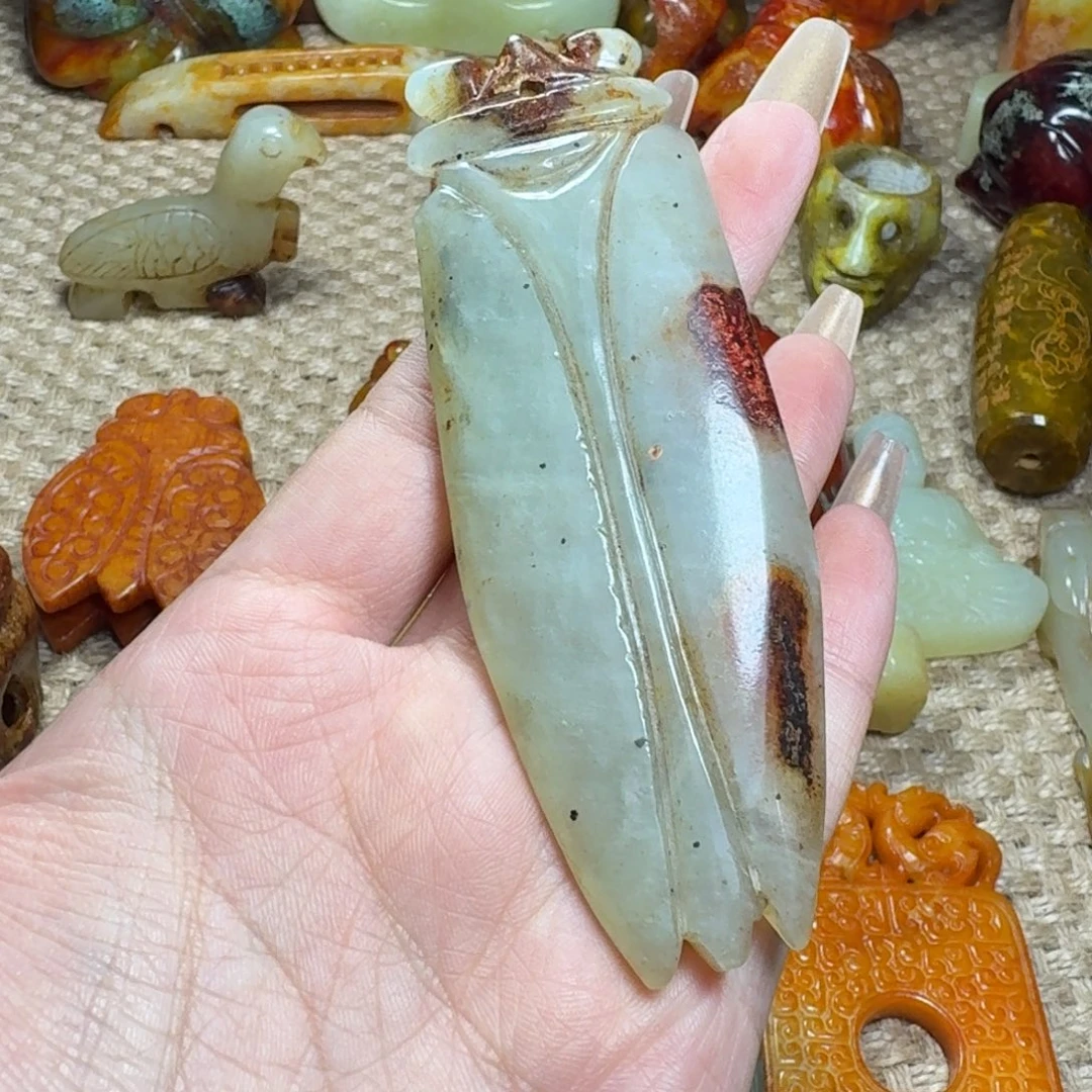 吊坠白玉菩提挂件