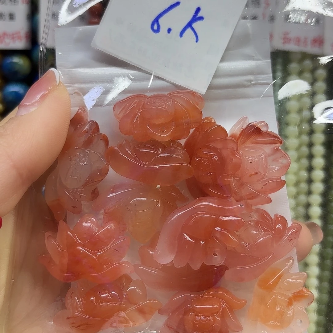南红玛瑙未镶嵌珠宝半成品