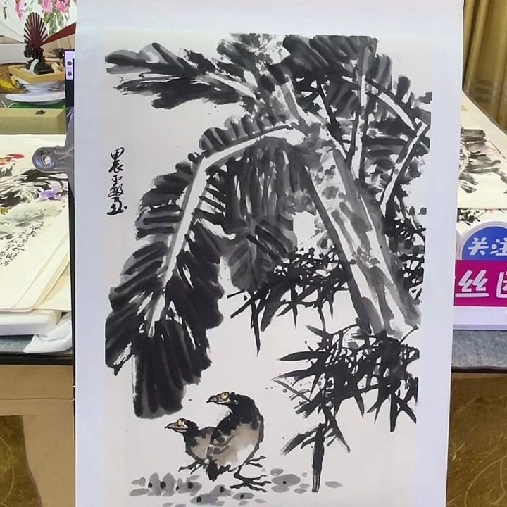 国画张圣敏先生纯手绘作品