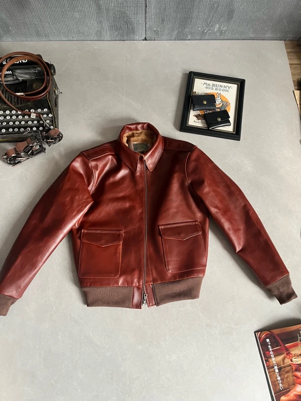 直播福利皮衣霍尔文牛皮大逃亡A2