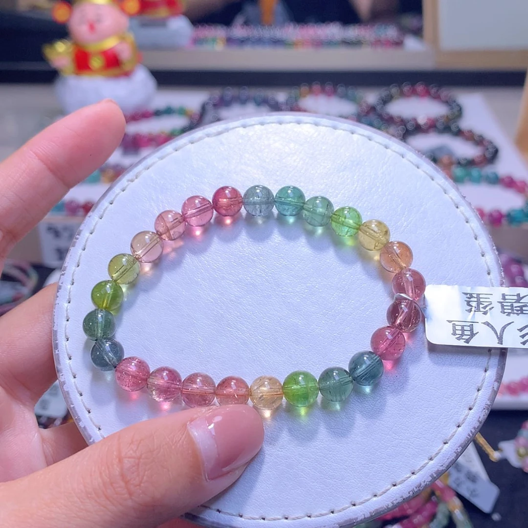 【闪购商品】未镶嵌手串碧玺7.4m