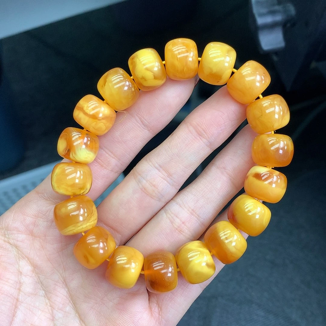 琥珀未镶嵌珠宝奇石13mm➕