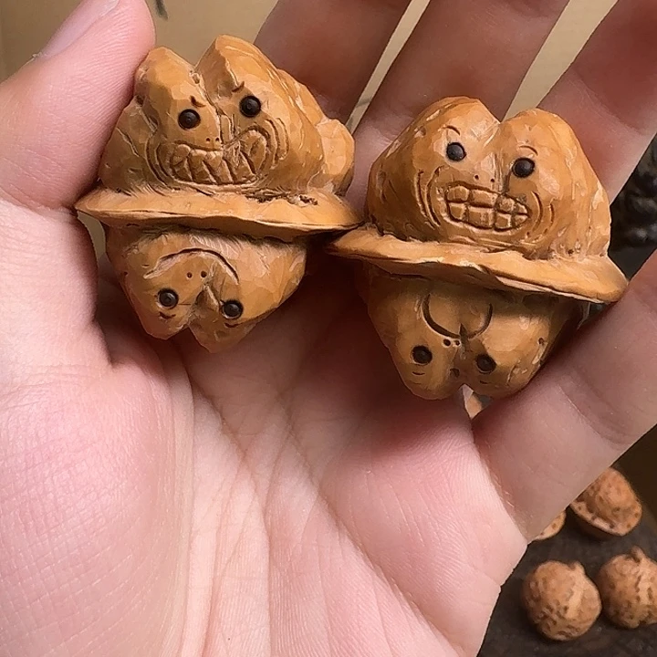 核桃手串/手链喜怒哀乐 稀释孤品