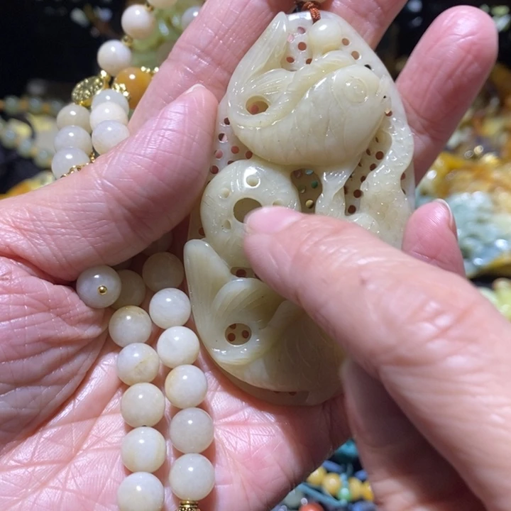 岫玉岫玉吊坠未镶嵌