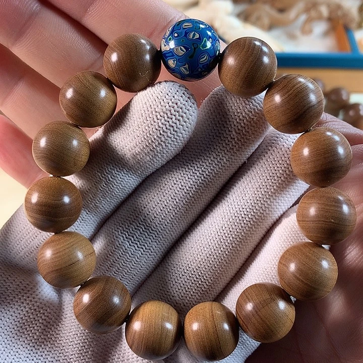 手串/手链檀香木横纹黑肉1.5奶香花香双百年供奉料福利