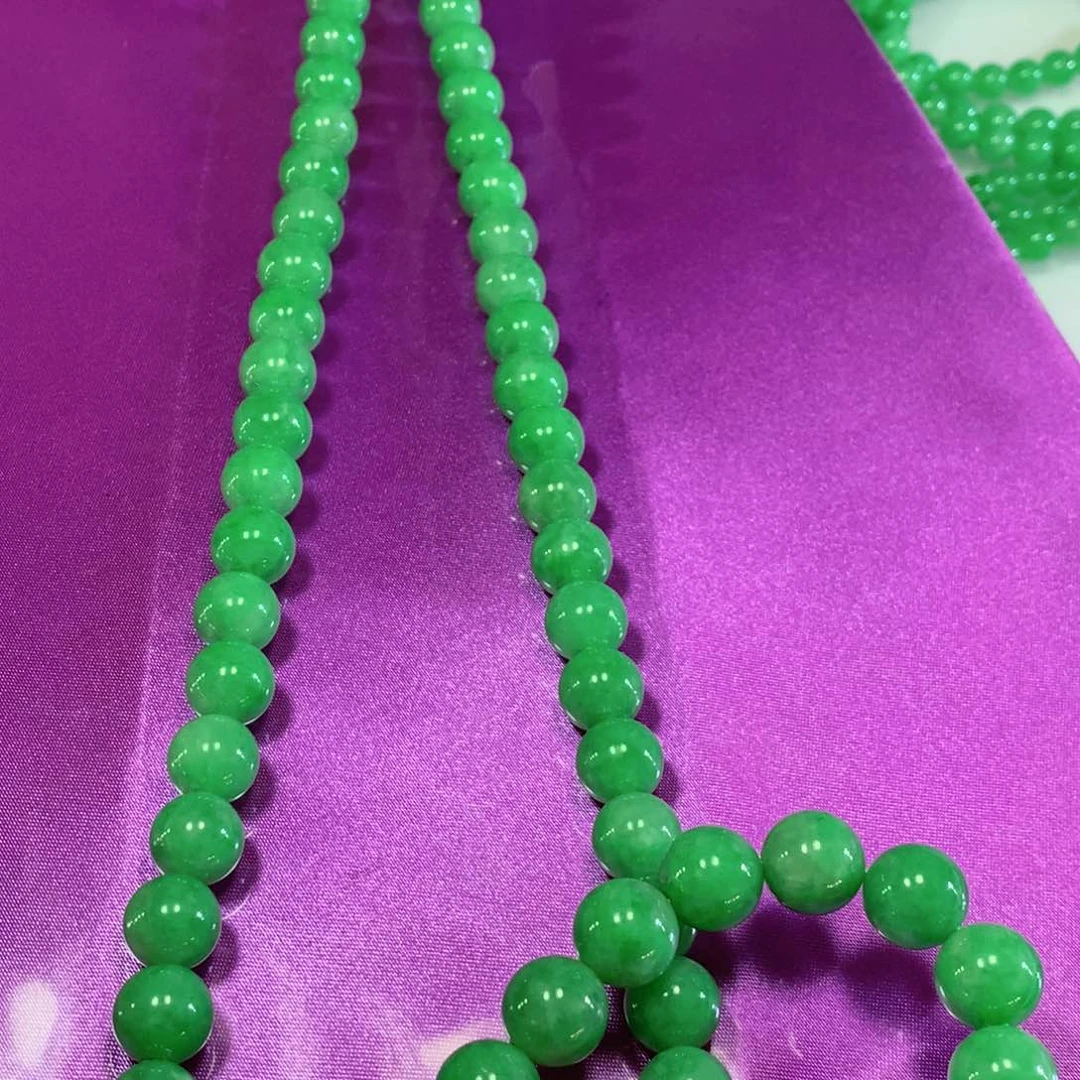 淡***然未镶嵌手链翡翠缅甸翡翠