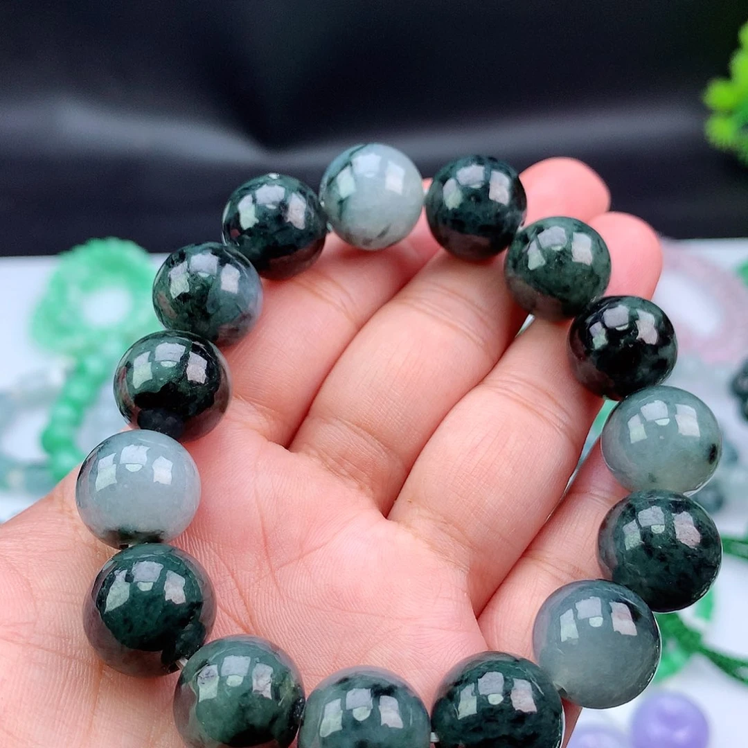 未镶嵌手链翡翠手串