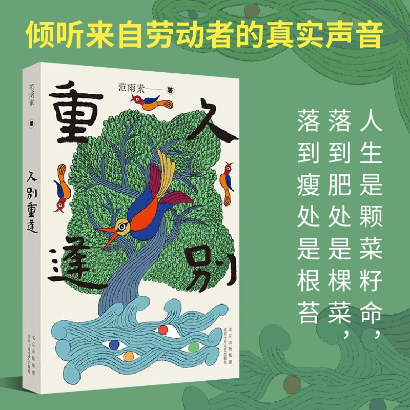 【新经典】久别重逢  范雨素 长篇小说 草根随笔 网红作家 女性成长