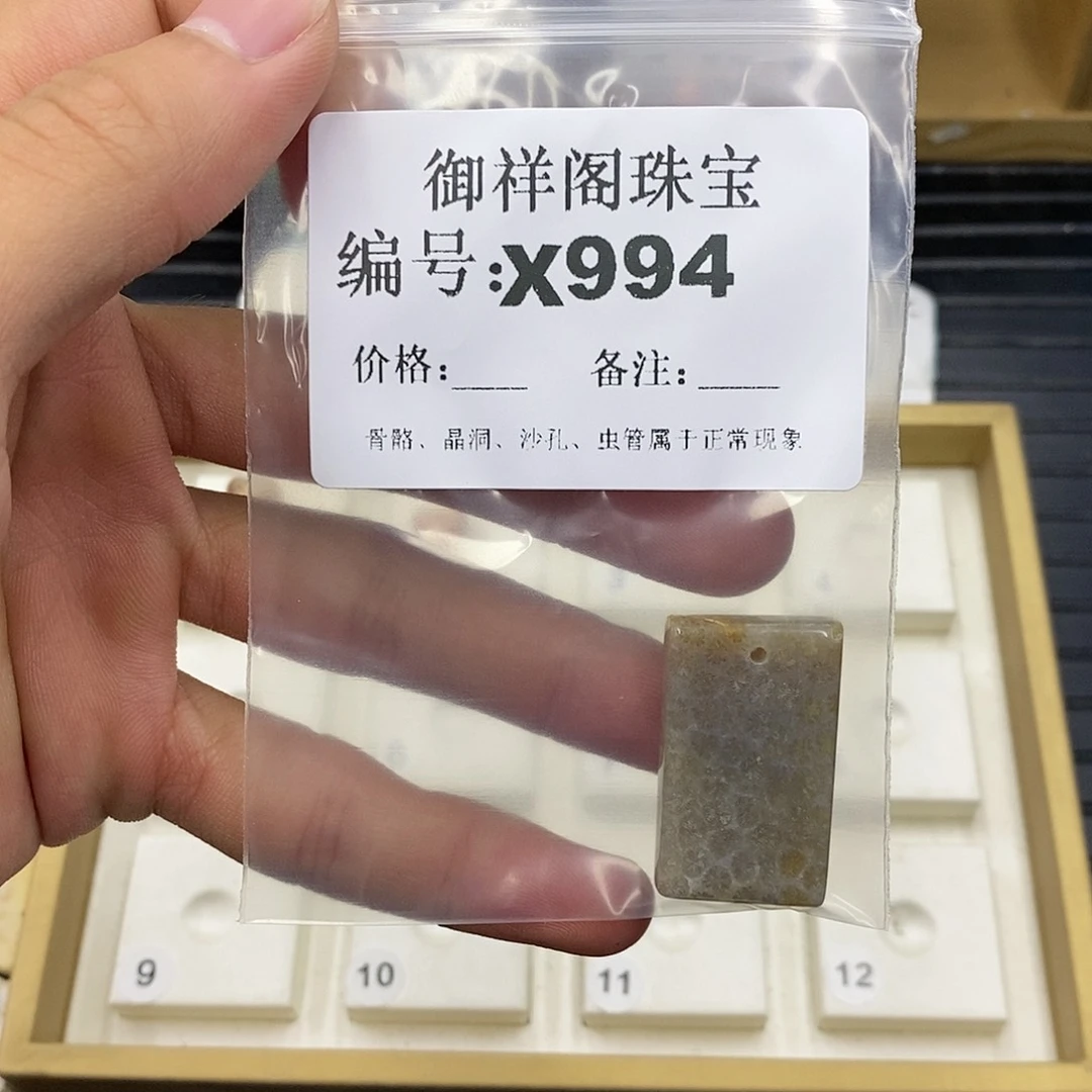 硅化珊瑚（珊瑚玉）未镶嵌颈饰小*条