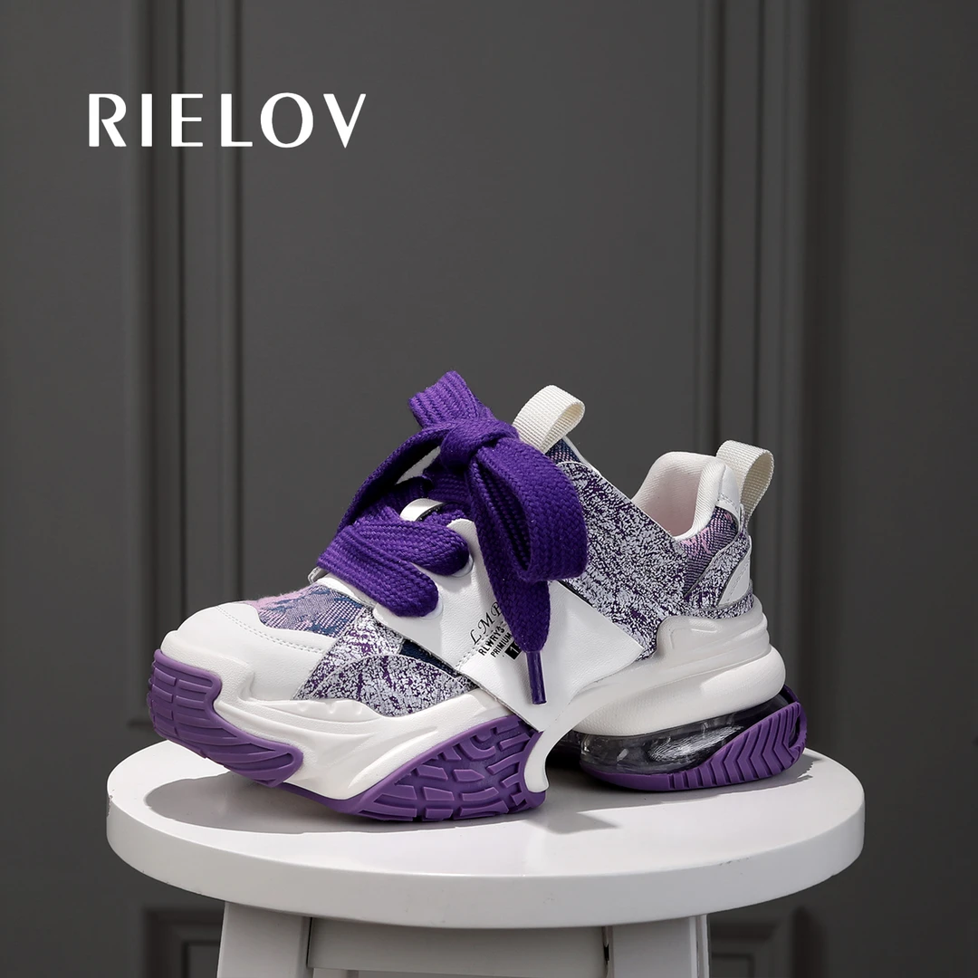 丽丽 RIELOV增高6cm时尚潮流百搭女士休闲鞋2530