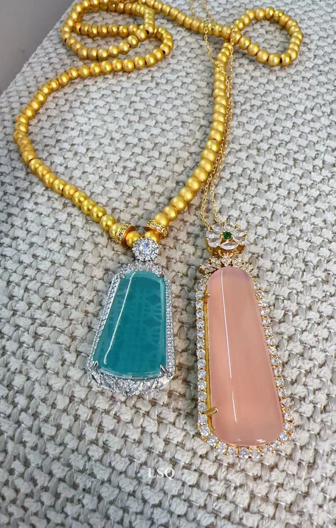 铜合金项链 SQ思岐新中式-无事牌项链5549