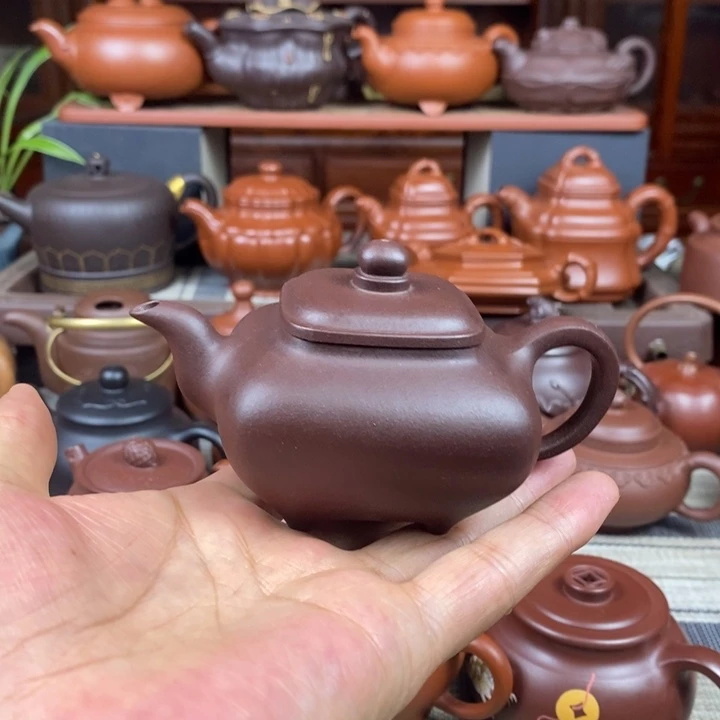 紫砂茶壶全手工传炉130-260cc原矿老紫泥特价